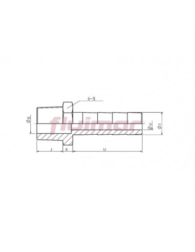 Esquema Entronque manguera